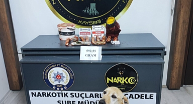 Kayseri’de Narkotik Operasyonu: Salça Bidonundaki Uyuşturucuyu Köpek Jack Buldu