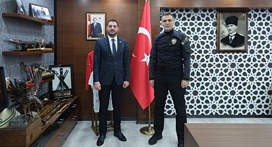 MHP Kayseri İl Başkanı Kalın'dan Emniyet Müdürü Aydın'a Ziyareti