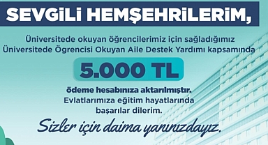 Öğrenci Dostu Büyükşehir’den 5 Binden Fazla Aileye 26 Milyon TL’lik Eğitim Desteği
