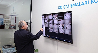 Talas'ta Kar Yağışıyla Mücadele 7/24 Devam Ediyor