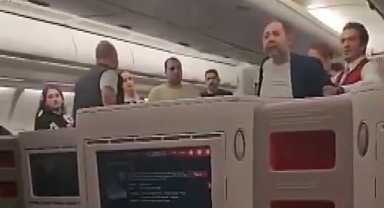 Uçakta Skandal: 'Türkiye'yi Satın Alırım' Diyen Sarhoş Yolcu Kelepçelendi