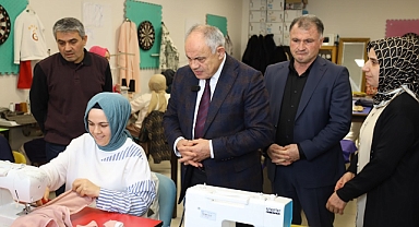 Yahyalı’da Kadınlara İstihdam Garantili Tekstil Kursu Açıldı