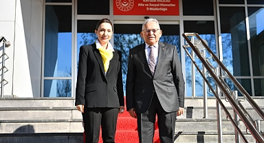 Başkan Büyükkılıç’tan Aile ve Sosyal Hizmetler İl Müdürü Çıngır’a İade-i Ziyaret