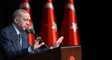 Cumhurbaşkanı Erdoğan: Yeni evlenecekler için faizsiz kredi desteğini 81 ilde uygulamaya alıyoruz