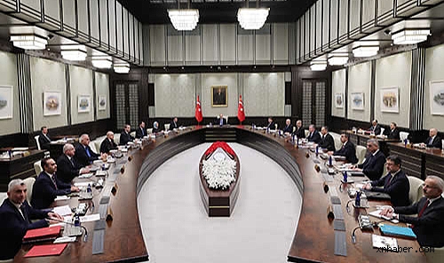 Cumhurbaşkanlığı Kabinesi, Cumhurbaşkanı Erdoğan başkanlığında toplandı