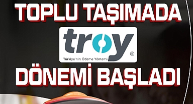 Kayseri'de Toplu Ulaşımda Troy Kart Dönemi Başladı