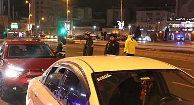 Kayseri'de 'Yılbaşı' denetimi gerçekleştirildi