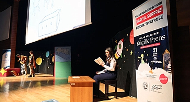 Küçük Prens Tiyatrosu Talas’ta Çocuklarla Buluştu