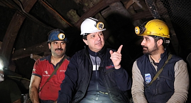 Saadet Partisi Genel Başkanı Arıkan, maden işçileri ile bir araya geldi