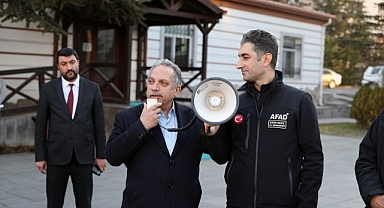 Talas Belediyesi'nden Deprem Tatbikatı: 