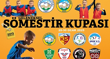 Talas Belediyesi'nin Geleneksel Sömestir Futbol Turnuvası Başlıyor