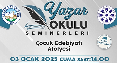 Talas’ın Yazar Okulu Seminerlerinde Bu Hafta Rafet Ural Gençlerle Buluşuyor