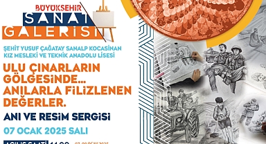 “Ulu Çınarların Gölgesinde Anılarla Filizlenen Değerler” Sergisi Kayseri’de Sanatseverlerle Buluşuyor