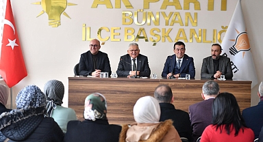 Başkan Büyükkılıç, Bünyan’ı Ziyaret Ederek Cumhur İttifakı'nın Gücünü Vurguladı