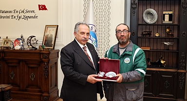Başkan Yalçın’dan Örnek Davranışa Takdir