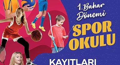 Büyükşehir Belediyesi Spor A.Ş.’nin 1. Bahar Dönemi Spor Okulu Kayıtları Başladı