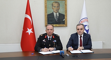 ERÜ ile Jandarma Kriminal Başkanlığı Arasında İş Birliği Protokolü İmzalandı
