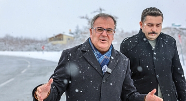 Hacılar Belediye Başkanı Özdoğan, Karla Mücadele Çalışmalarını Yerinde İnceledi