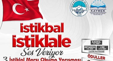 İstiklal Marşı Okuma Yarışması Başvuruları Sona Eriyor