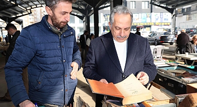 Kar Yağışı Antika Pazarı’nı Vurdu