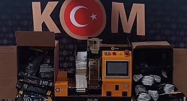 Kayseri'de kaçak tütüne 1 gözaltı