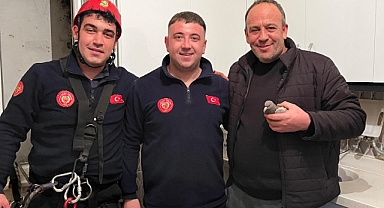 Kayseri İtfaiyesi, Mahsur Kalan Güvercini Kurtarıp Özgürlüğüne Kavuşturdu