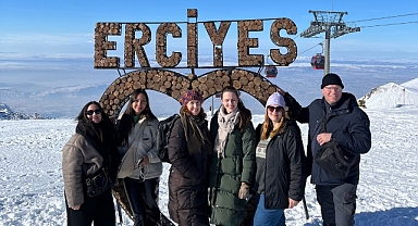 Avrupalı Gazeteciler, Kayseri’nin Erciyes Kayak Merkezi ve Sağlık Turizmi İmkânlarıyla Tanıştı