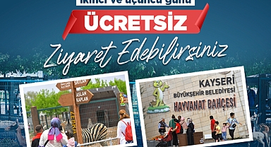 Hayvanat Bahçesi Bayramda Ücretsiz Ziyarete Açılacak