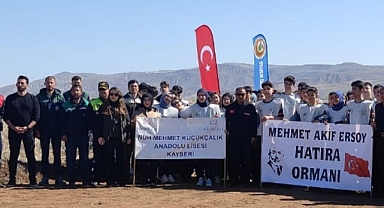 Kayseri Büyükşehir Belediyesi’nden Anlamlı Fidan Dikimi