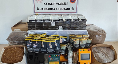 Kayseri’de Kaçak Tütün Üretimi Engellendi: 46 Kg Tütün Ele Geçirildi