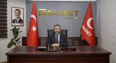 Saadet Partisi Kayseri İl Başkanı Erdal Altun: 