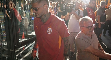 Galatasaray kafilesi Kayseri’ye geldi 