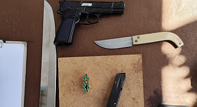 Kayseri’de Sosyal Medyada Tabanca ve Pala Paylaşan Çocuk Yakalandı