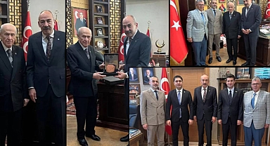KTO Heyeti, MHP Lideri Bahçeli’yi Ziyaret Etti