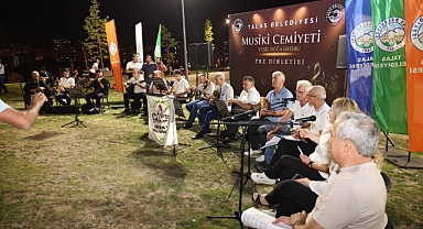 Talas Millet Bahçesi'nde Unutulmaz Akşam