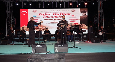 Talas’ta Zafer Coşkusu İhsan Menge Konseriyle Devam Etti