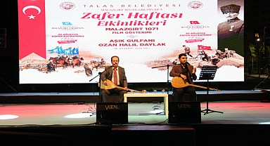 TALAS’TA ZAFER COŞKUSU ‘MALAZGİRT FİLMİ’YLE DEVAM ETTİ