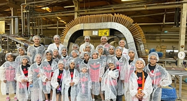 Tarım ERVA Spor Kulübü Sporcularından Gıda Üretim Tesisine Ziyaret