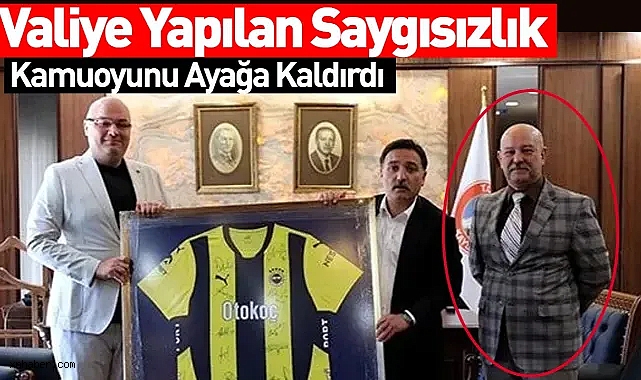Valiye Yapılan Saygısızlık Kamuoyunu Ayağa Kaldırdı: Akansu Grup Ziyaretinde Tepki Çeken Poz!