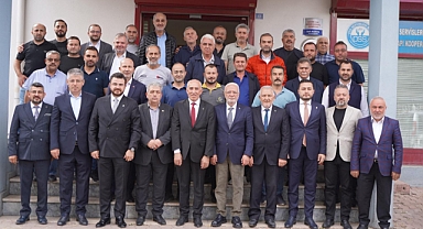 AK Parti heyetinden Kayseri Oto Sanatkârlar Odası'na ziyaret