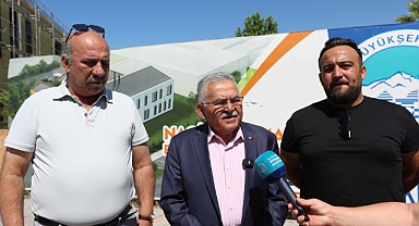 Başkan Büyükkılıç: “Ulu Çınarlarımızın Dualarıyla Hizmetlerimiz Sürüyor”