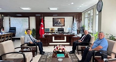 Başkan Öztürk, DSİ Bölge Müdürü Şahin’i Ziyaret Etti