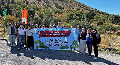 Dünya Eczacılar Günü’nde Ali Dağı’na Yeşil Nefes