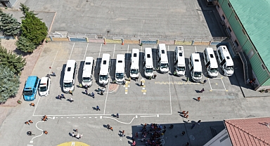 Kayseri Büyükşehir Zabıtası’ndan Okul Servislerine Denetim