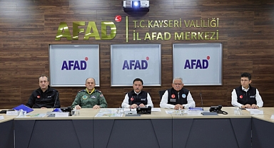 Kayseri’de 6,4 Büyüklüğünde Deprem Senaryosu Tatbikatı Gerçekleştirildi