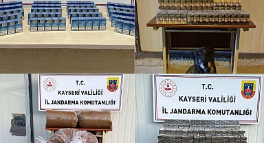 Kayseri’de Kaçak Sigara ve Tütün Operasyonu