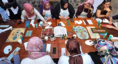 Kayseri'de Sanatla Buluşma: KAYMEK'in Edirnekâri Workshop'u Büyük İlgi Gördü