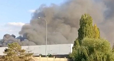 Kayseri Organize Sanayi Bölgesindeki tekstil fabrikasında yangın