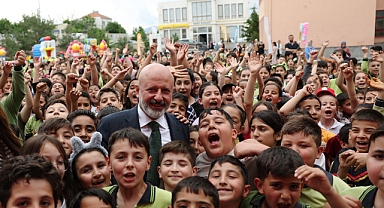 Kocasinan’dan Kırsala Eğlence ve Eğitim Çıkarması