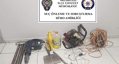 Melikgazi’de Kaçak Kazıya Suçüstü Operasyon